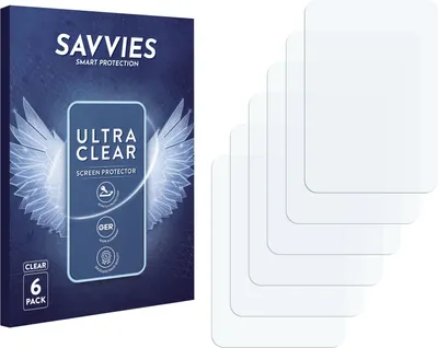 Produktbild von 6x Für Aovopro Ap20 Schutzfolie Savvies Displayschutz Display Schutz Folie Klar Transparent