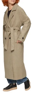 Produktbild von s.Oliver 2148198.78W0.XL, Weiblich, Erwachsener, Lose Passform, Kleidungsknopf, Polyester, Wolle, Olive
