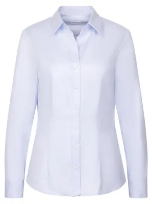 Immagine prodotto di Seidensticker CITY-BLUSE Donna Manica lunga Kent Slim-Fit Azzurro 40