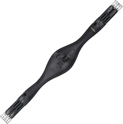 Produktbild von KenTaur Lederbauchgurt Monaco anatomisch, Farbe:schwarz, Größe:105