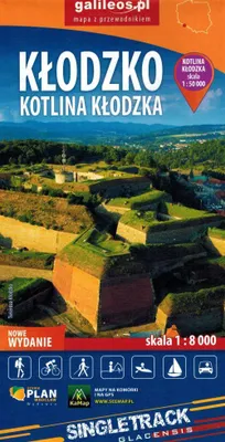 Obrázek produktu pro Kłodzko. Údolí Glatzer. Plán města / turistická mapa. Vydání 2024. Galileos