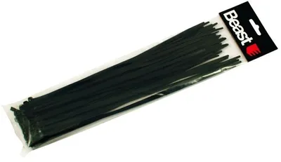 Zdjęcie produktu dla NYLONKLAMMERN SCHWARZ 190x4,7 mm 50 Stück