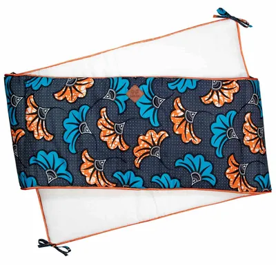 Produktbild von Bettumrandung Wax - Pour lit bébé de 60 x 120 cm ou 70 x 140 cm - Blau | by SEVIRA KIDS