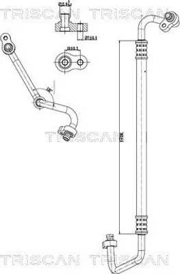 Zdjęcie produktu dla Przewód Klimatyzacji Hyundai Ix35 1.6 10-15