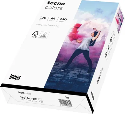 Image de tecno 88324342 Kopierpapier colors DIN A4 120 g/qm 250 Blatt