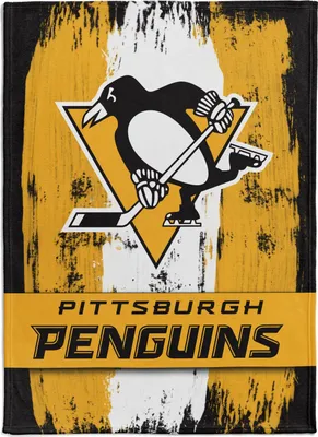 Produktbild von Flannelfleece Decke /Throw 'BRUSH' PittsburghPenguins