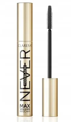 Produktbild von Never Too Black! Super Black Mascara for Volume Enhancement
