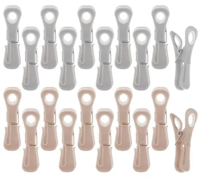 Image de Pince à linge - 20 pièces - en plastique