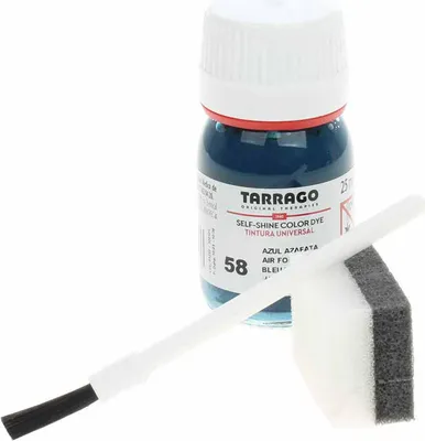 Produktbild von Tarrago Lederfarbe - Farbstoff - blau - 25 ml