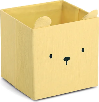 Immagine prodotto di ZELLER PRESENT Aufbewahrungsbox Bär 28x28gelb 617376 4003368144917