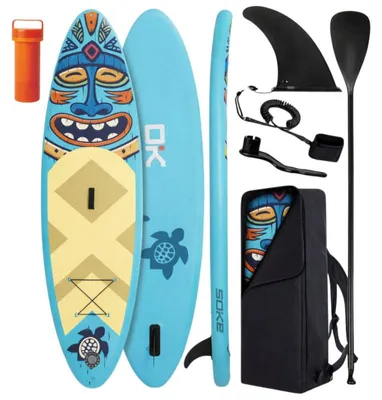 Obrázek produktu pro SOKE 850000 Paddleboard SUP s příslušenstvím, Aquasurf, 85 kg, 275 cm