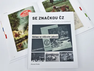 Produktbild von Mit der Marke ČZ ... auf Flugblättern und Broschüren