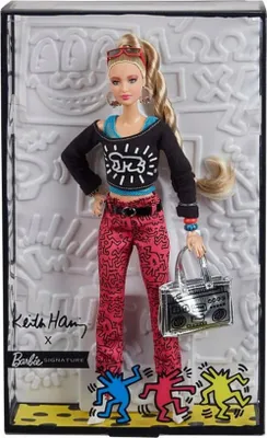 Obrázok produktu pre Mattel Barbie Exkluzívna bábika Keith Haring