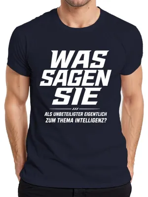 Obrázok produktu pre Tričko s potlačou "Čo na to povedzme?", "Výrok", "Sarkazmus", "Vtipné", pánske, tmavomodré, veľkosť S