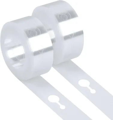 Produktbild von Ballon Girlande Streifen, Ballon Bogen Girlande Kit, Ballonband Streifen, Luftballon Girlandenband Set Ballon Arch Girlande Dekoration Streifen Kit Ballon Kit fur Geburtstag Deko 2 Rollen 5m