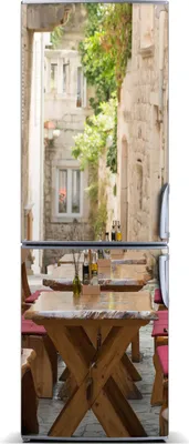 Imagen del producto de Decoración para nevera Tulup: Alfombrilla magnética, 60 cm x 180 cm. Imán para nevera. Korcula, Croacia