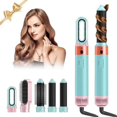 Productafbeelding van 5-in-1 Verwarmingsborstel voor Haarstyling
