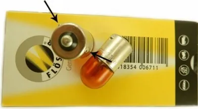 Immagine prodotto di Lampada Bosma 12V 21W BAU15S Arancione