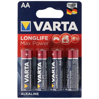 Immagine prodotto di Varta LR6/4BP MAX POWER (MAX TECH) (Blistr 4ks)