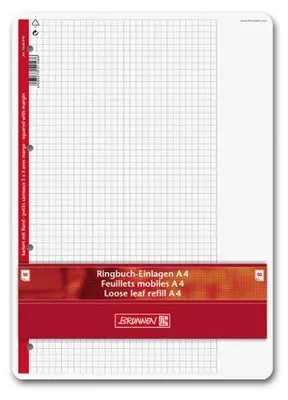Produktbild von BRUNNEN Ringbucheinlagen kariert