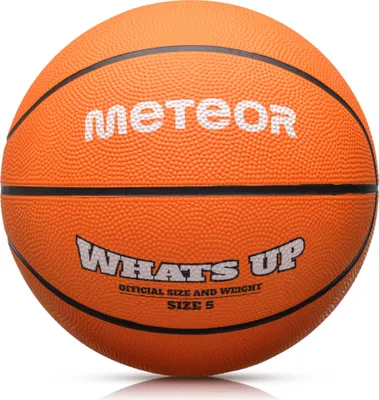 Produktbild von Meteor Basketball What's up Größe 5 Jugend ab 10 Jahren alt  orange