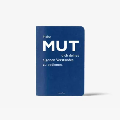 Obrázek produktu pro Brožura A6, "Mějte odvahu používat vlastní rozum" (Immanuel Kant)