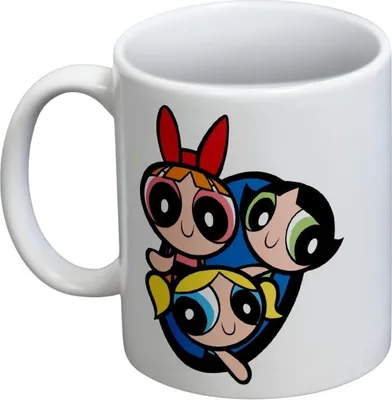Immagine prodotto di Le Superchicche - Tazza da caffè "Gruppo Blu", 325ml PM12190 (Taglia unica) (Bianco)