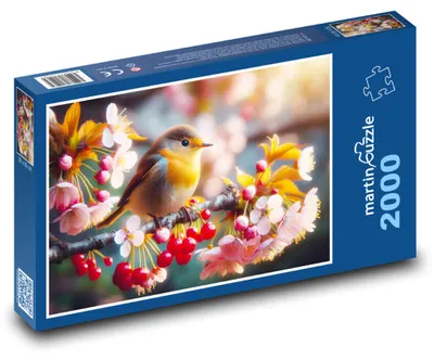 Produktbild von martinpuzzle - Puzzle 2000 Teile - Blütenbaumröte
