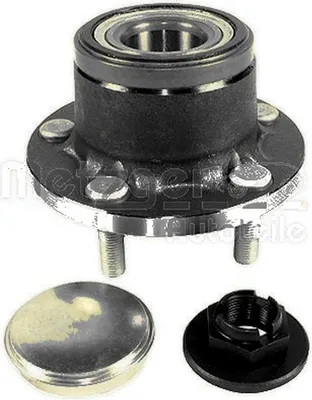 Produktbild von METZGER Radlagersatz Hinten für FORD TRANSIT CONNECT (P65, P70, P80) WM 6522