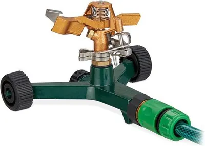 Produktbild von Famanu Gartenbewässerungssystem - Impulsregner für Rasen und Beete