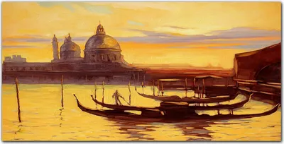 Produktbild von Coloray Bild aus Acryl 140 cm x 70 cm - Wanddekoration Küche Bild auf Acrylglas Dekoration Wohnzimmer Gehärtetes Acryl - Stadthafen Sonnenuntergang