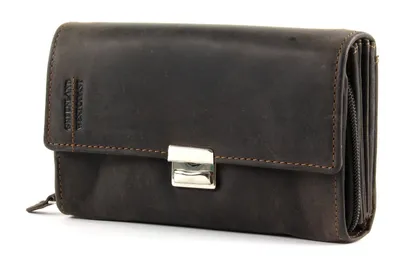 Produktbild von GreenLand Nature Leder Kellnerbörse Geldbörse Westcoast Waiter Wallet Brown braun