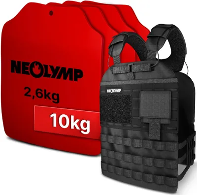 Produktbild von Gewichtsweste mit Zusatzgewicht - Weighted Vest für Calisthenics & HIIT
