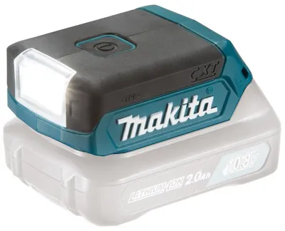 Zdjęcie produktu dla Makita ML103, Czarny, Niebieski, Przyciski, LED, 1,5 W, 100 lm, 12 V