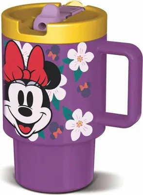 Image de Gobelet pour enfants de en plastique avec couvercle de 530 ml de Minnie