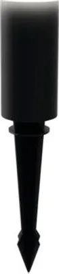 Zdjęcie produktu dla Philips Lampa słupkowa/przyścieżkowa Edwina 1,5 W, Czarny, Plastik, IP44, III, Współczesny, Ogród, Patio