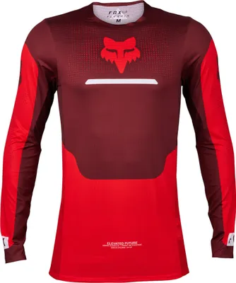 Produktbild von FOX Flexair Optical Motocross Jersey, rot/rot, L