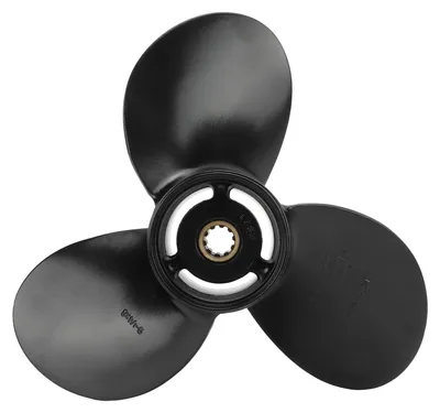 Image de Hélice Outbord 9 1/4x8in 3 pales 10 splines R rotation alliage d'aluminium remplacement pour Suzuki 8-20HP