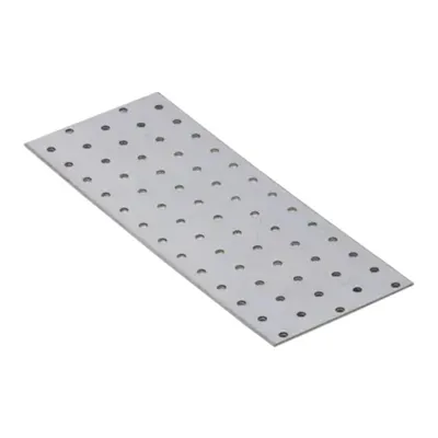 Zdjęcie produktu dla Płyta perforowana 260 x 100 x 2,00 mm Łącznik płaski Ocynkowany łącznik drewniany