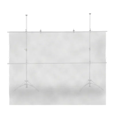 Produktbild von Walimex Diffusor Stoff 3 x 3 m, transparenter Lichtformer für weiches, diffuses Licht, hitzebeständig, als Fotohintergrund nutzbar, ideal für Fotostudio