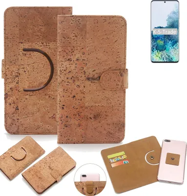 Produktbild von K-S-Trade Handy-Hülle Schutz-Hülle kompatibel mit Samsung Galaxy S20+ SD865 Handyhülle Schutzhülle Korkhülle Kork-Hülle 1x