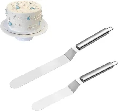 Produktbild von Famanu Tortenmesser-Set mit Winkelpalette - Edelstahl