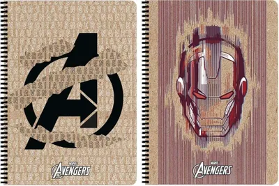 Zdjęcie produktu dla Kołozeszyt A4/80K Kratka Avengers Kraft