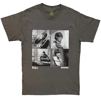 Obrázok produktu pre The Beatles Revolver Studio Shots Charcoal Grey M Tričko