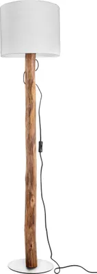 Produktbild von NOWA Stehleuchte Holz braun, 1x E27