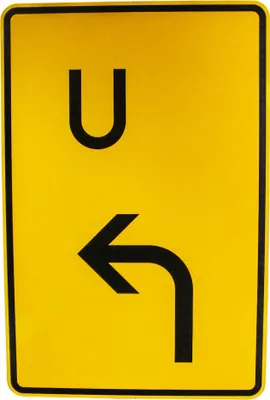 Produktbild von ORIGINAL Verkehrsschild 455.1-10 Ankündigung o. Fortsetzung der Umleitung Vorankündigung links nach StVO und RAL-Gütebedingungen Verkehrsschild Zusatzschild Straßenschild Verkehrsschilder 900 x 600 mm