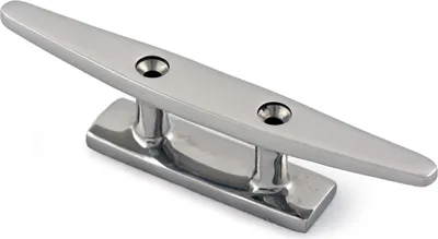 Produktbild von Festmacher-Klampe Edelstahl Länge 200 mm rostfrei & poliert