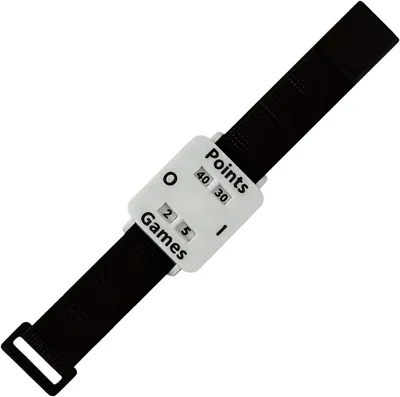 Produktbild von Verstellbares Punktezähler-Armband mit großem Bildschirm, Tennis-Anzeigetafel für Damen und Herren, Park-/Cornhole-Spiel