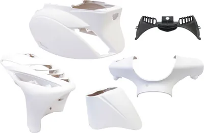 Produktbild von Plaatset | 5-teilig | Piaggio Zip-SP | Mat weiß