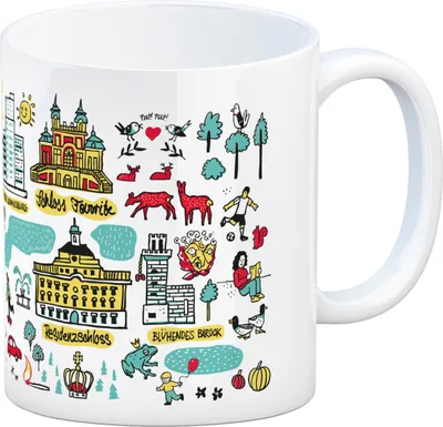 Produktbild von Ludwigsburg Wimmelbild Kaffeebecher - Ludwigsburg